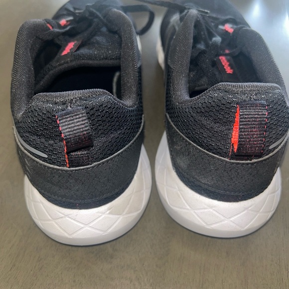 Reebok Men's Black and Red Athletic Sneakers - Picture 2 of 8